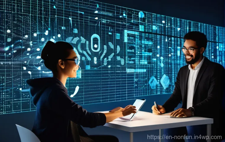 NFT 커뮤니티에서의 네트워킹 기회 - **Prompt 1: "Web3 Community Connection"**
    A vibrant and diverse group of adults, aged 20s to 40s...